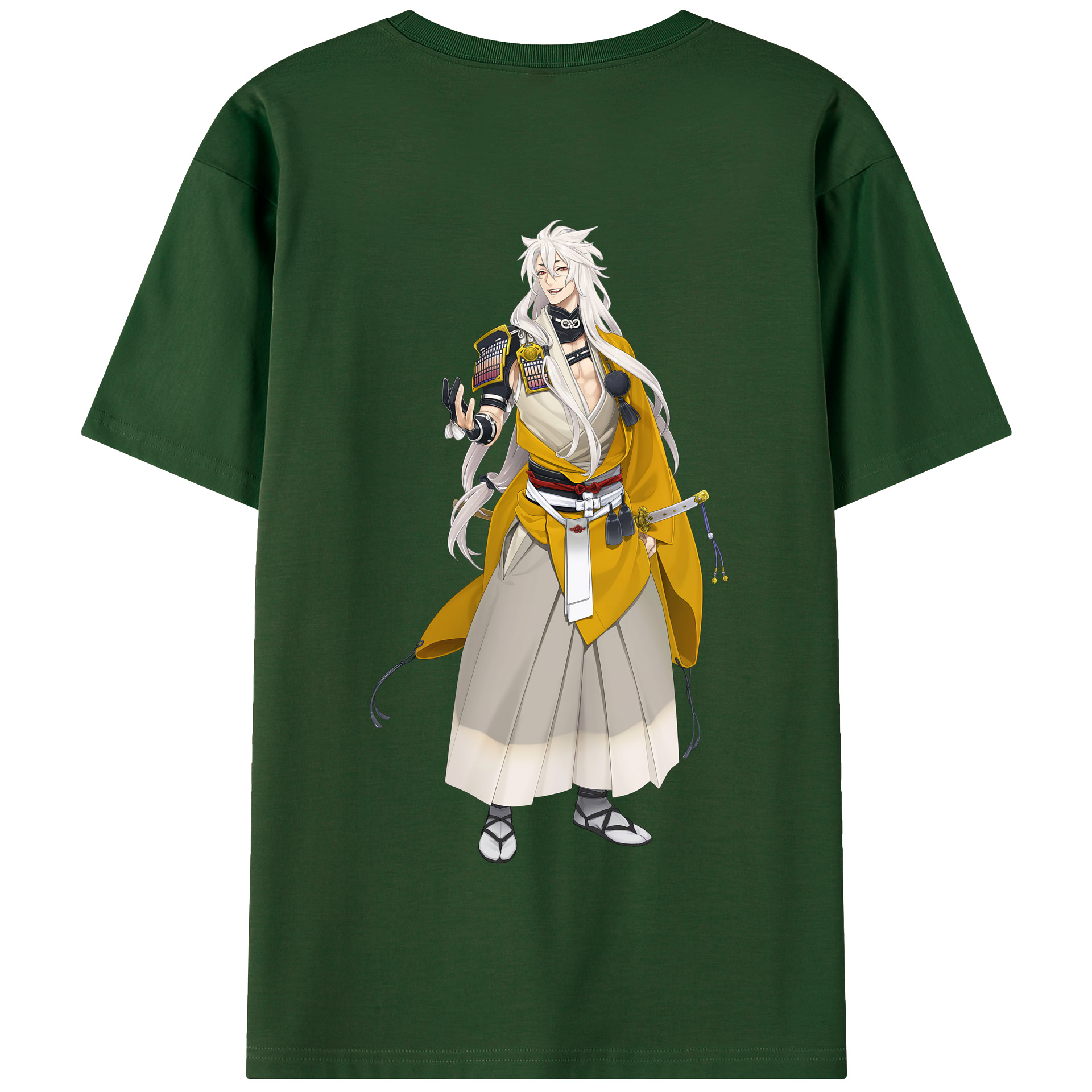 （画像用） 刀剣乱舞 Touken Ranbu 綿100％半袖Tシャツ（背面プリント）